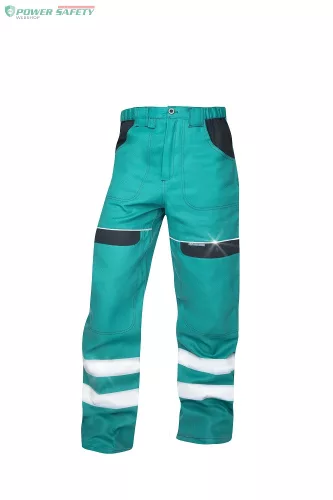Jól láthatósági derekas nadrág ARDON®COOL TREND zöld