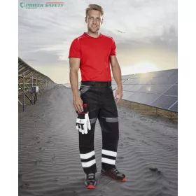 Jól láthatósági derekas nadrág ARDON®COOL TREND fekete