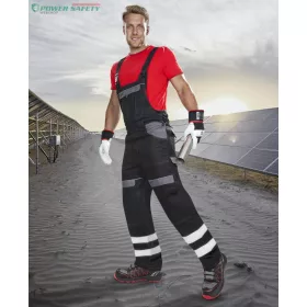   Jól láthatósági kantáros nadrág ARDON®COOL TREND fekete