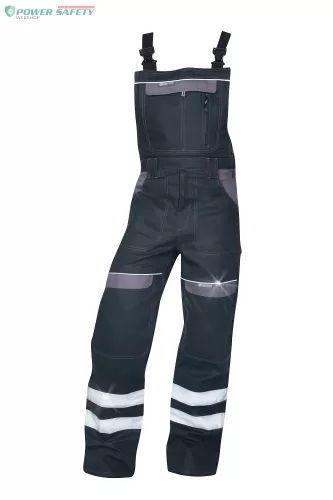 Jól láthatósági kantáros nadrág ARDON®COOL TREND fekete
