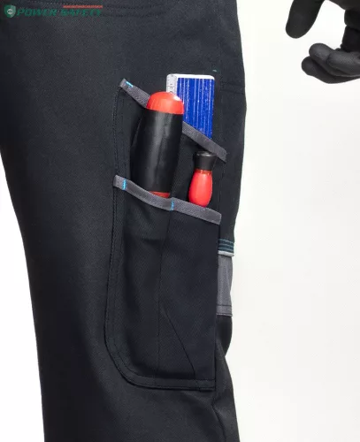 Kantáros nadrág ARDON®COOL TREND fekete hosszított