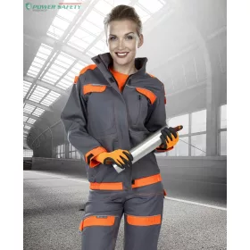 Kabát ARDON®COOL TREND női szürke-narancssárga