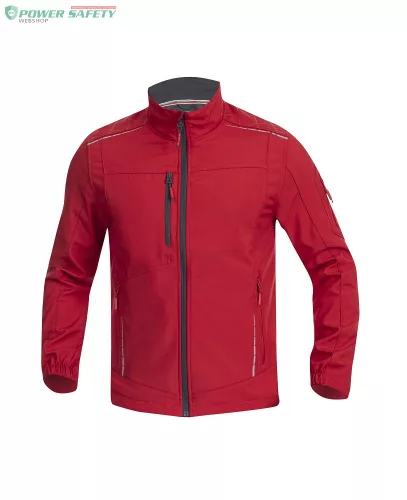 Dzseki softsh. ARDON®VISION férfi, piros