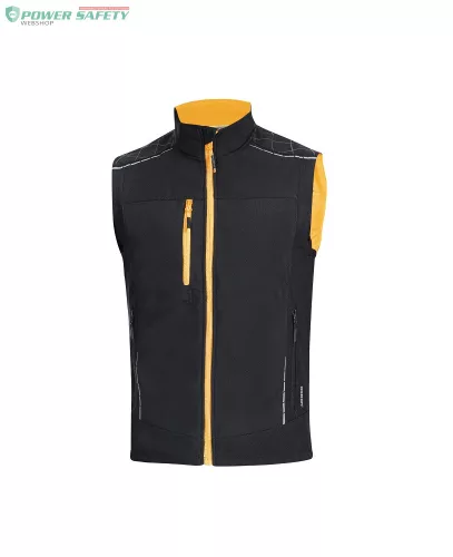 Mellény softshell ARDON®VISION , fekete-narancssárga