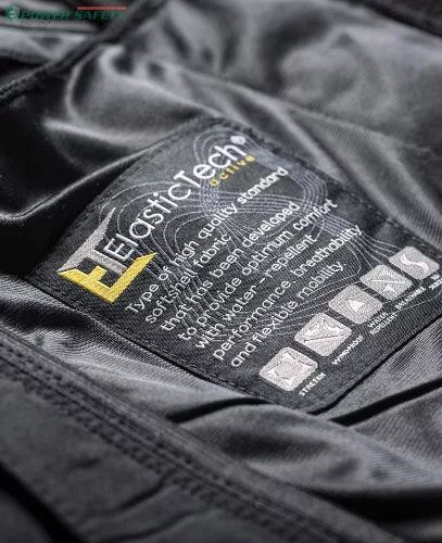 Mellény softshell ARDON®VISION , fekete-narancssárga