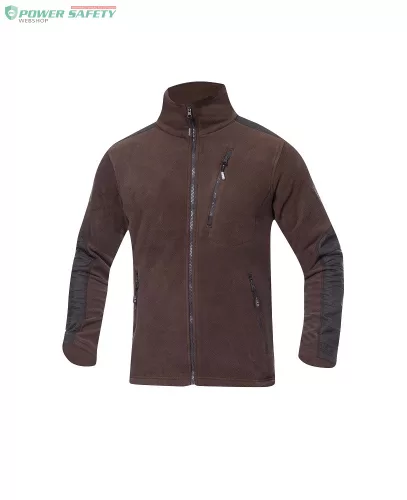 Fleece melegítő felső ARDON®4TECH barna