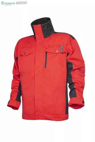 Kabát ARDON®PRE100 01 piros-fekete – KIÁRUSÍTÁS