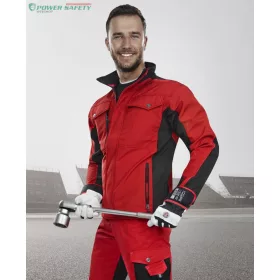 ARDON®PRE100  soft. kabát piros-fekete – KIÁRUSÍTÁS