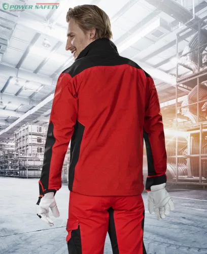 ARDON®PRE100  soft. kabát piros-fekete – KIÁRUSÍTÁS