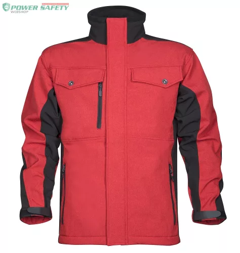 ARDON®PRE100  soft. kabát piros-fekete – KIÁRUSÍTÁS