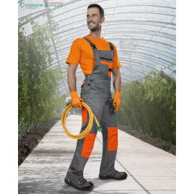 Kantáros nadrág ARDON®2STRONG 03 szürke-narancssárga