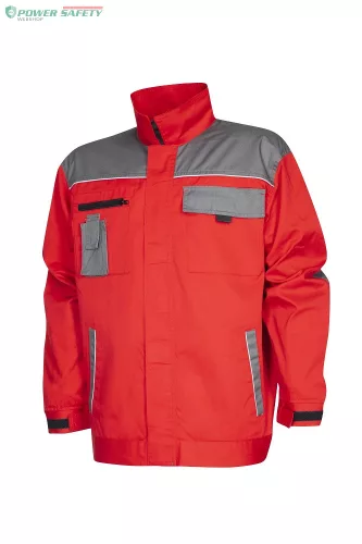Kabát ARDON®2STRONG 01 piros-szürke