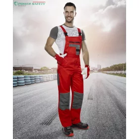 Kantáros nadrág ARDON®2STRONG piros-szürke