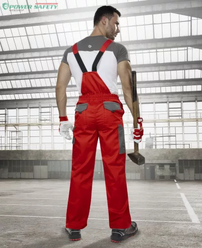Kantáros nadrág ARDON®2STRONG piros-szürke