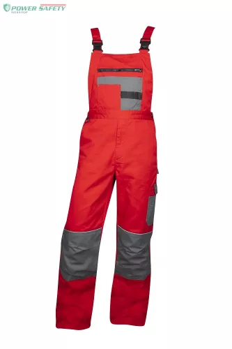 Kantáros nadrág ARDON®2STRONG piros-szürke