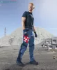 Derekas nadrág ARDON®R8ED+ kék, hosszított