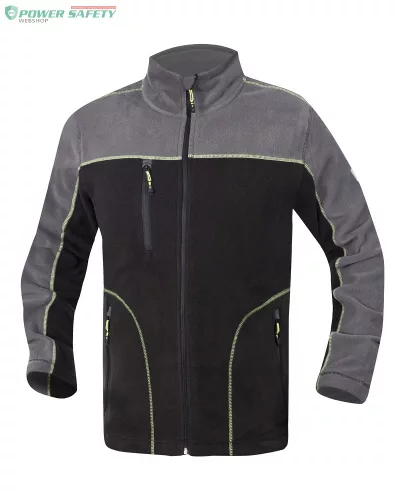 Melegítő felső fleece ARDON®MICHAEL férfi, fekete