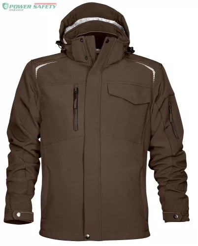 Dzseki softsh. ARDON®R8ED+ férfi, barna