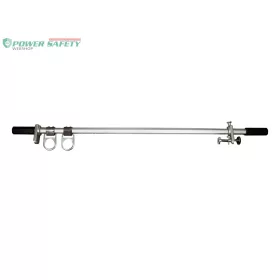   Rögzítőeszköz IRUDEK ATEA alumínium, 2 rögzítőgyűrűvel