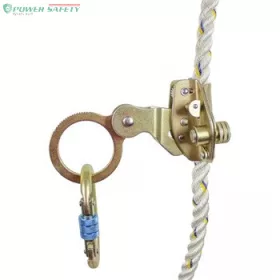   Zuhanásgátló Irudek Ergostop 14mm átmérőjű kötélhez, ezüst, +10m kötél