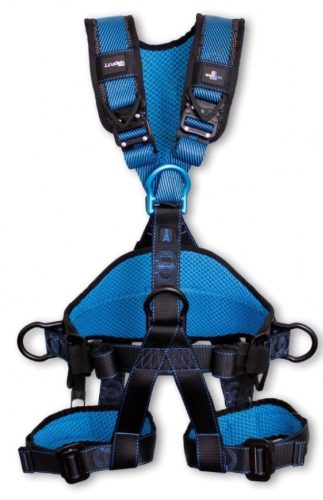 Testheveder Irudek Wind Blue 3 maximális kényelem, kék/fekete, L-XXL