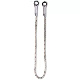   Biztosító kötél Irudek Nexion 100, 2 műanyag gyűrűvel, fekete/szürke, 1m / 12mm