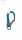 Karabiner Irudek SILVERLIGHT 984, alumínium, 60mm-es nyílás