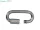 Karabiner Irudek Maillon Oval Link Inox 10, rozsdamentes acél, 10mm