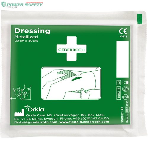 Nordik Cederroth nagy méretű kötszer és rögzítőháló