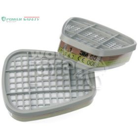   Szűrőbetét 6075 a1 szerves gőzök (1000ppm) plusz formaldehid (6 ppm) fekete