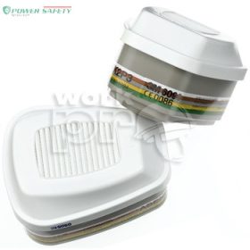 Szűrőbetét 6099 a2B2e2k2-hg-P3r kombinált gáz fehér