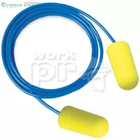   Füldugó 3M 30106 e.a.r. soft corded zsinóros lekerekített (SNR 36dB) sárga