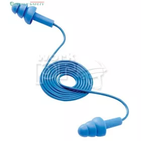   Füldugó 3M 30117 e.a.r. tracers fémjelzős zsinóros lamellás (SNR 32dB) kék