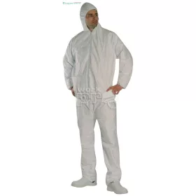 Tyvek dzseki, kapucnis, cipzáras