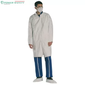   Tyvek köpeny zseb nélkül, ellenálló, lélegző anyagból, PATENTOS