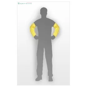 Karvédő Tychem C 50cm (1db) sárga