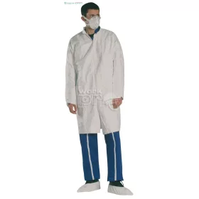   Cipővédő Tyvek bokagumis antisztatikus csúszásgátló talppal (1db) fehér