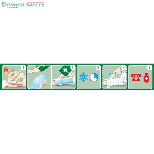 Nordik Cederroth gélkötszer és arcmaszk égési sérülésekre, 30 x 40 cm