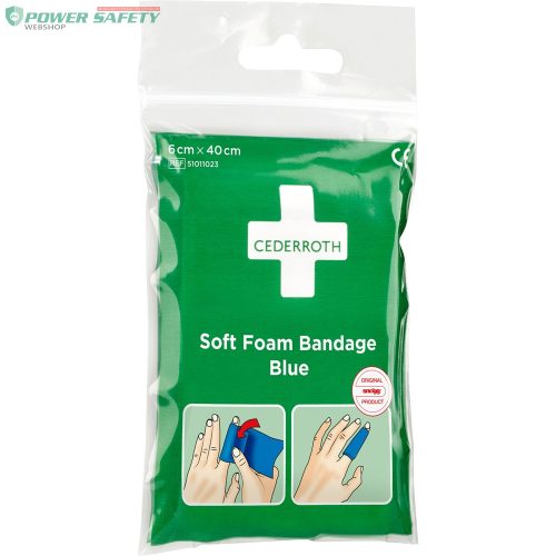 Nordik Cederroth téphető/vágható ragtapasz, 6 cm x 40 cm, kék