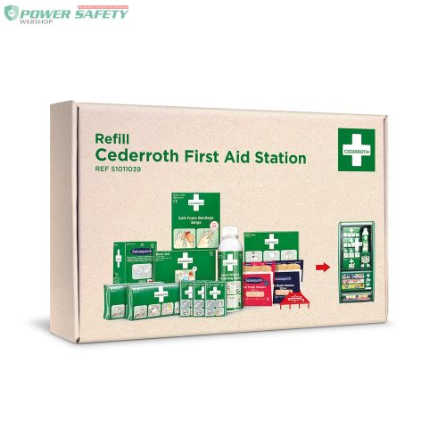 Nordik Cederroth teljes utántöltő készlet a Cederroth elsősegély-állomáshoz