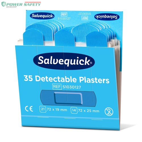Nordik Cederroth Salvequick kék detektálható sebtapasz utántöltő