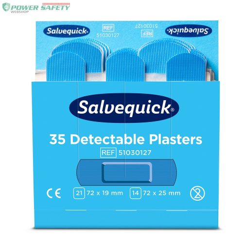 Nordik Cederroth Salvequick kék detektálható sebtapasz utántöltő