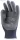 Poliamid szerelőkesztyű, érdesítetett szürke latex tenyérrel, csúszásbiztos