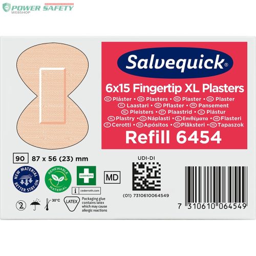 Nordik Cederroth Salvequick ujjvég sebtapasz utántöltő