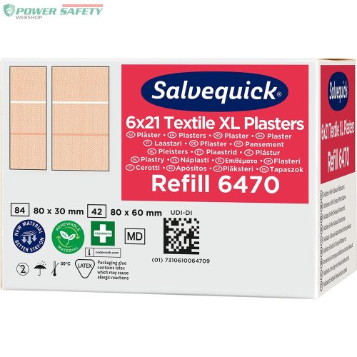 Nordik Cederroth Salvequick nagy textil sebtapasz utántöltő