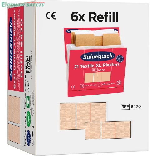 Nordik Cederroth Salvequick nagy textil sebtapasz utántöltő