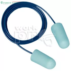   Füldugó 30111 e.a.r. soft metal zsinóros beépített acélgolyó (SNR 36dB) kék