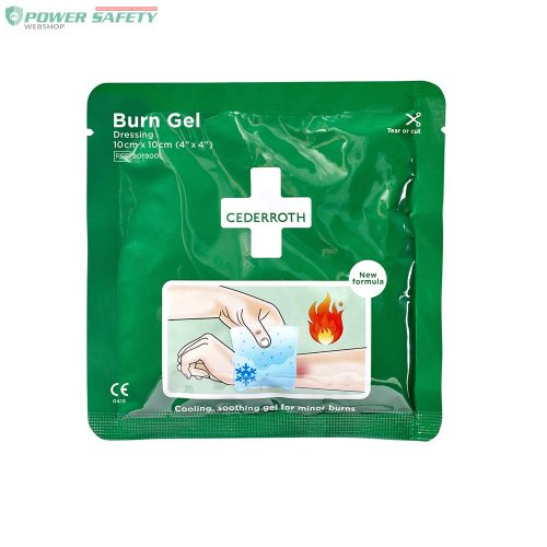 Nordik Cederroth gélkötszer égési sérülésekre, 10 x 10 cm