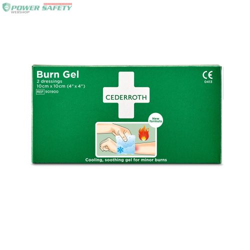 Nordik Cederroth gélkötszer égési sérülésekre, 10 x 10 cm