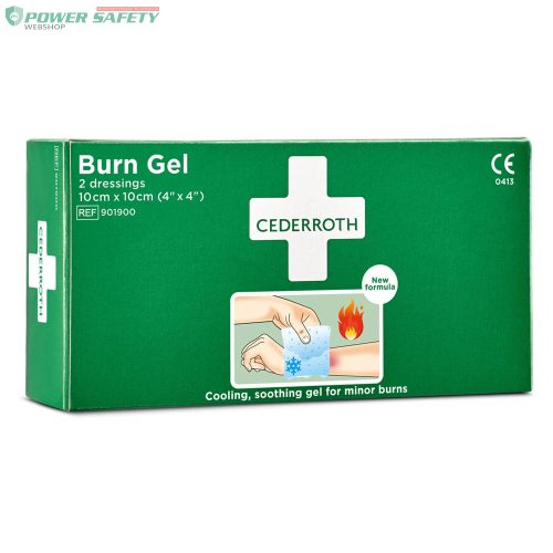 Nordik Cederroth gélkötszer égési sérülésekre, 10 x 10 cm